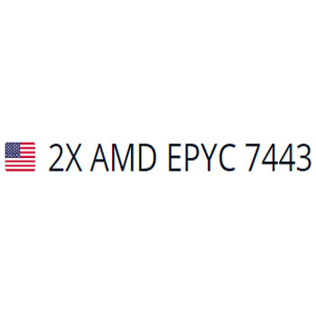 2X AMD EPYC 7443 Server