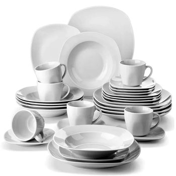 30 Pieces Dinnerware Set