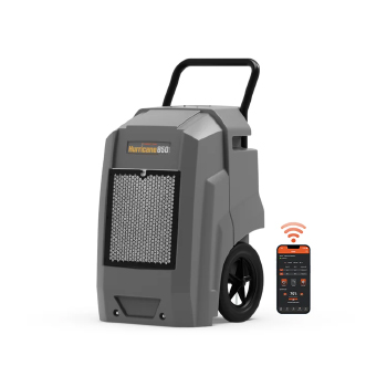 Abestorm 180 PPD 2,300 Sq.Ft Smart WIFI Commercial Dehumidifier with Pump and Drain Hose | Hurricane 850 Grey WiFi