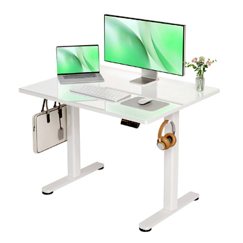 Adjustable Glass Standing Desk