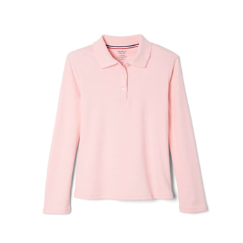 Long Sleeve Feminine Fit Interlock Polo