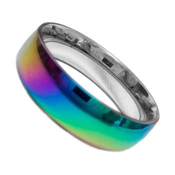 Anodized Rainbow Ring