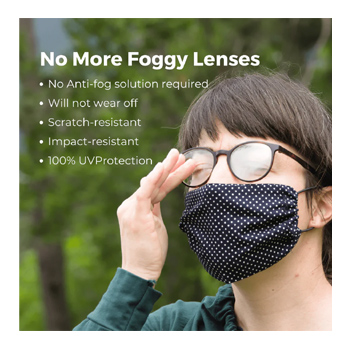 Anti Fog Lens for Single Vision RX