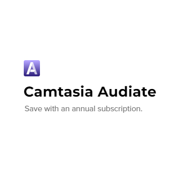 Camtasia Audiate