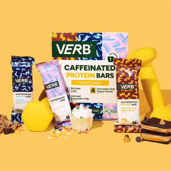 Caffeinated Protein Bar Variety Pack