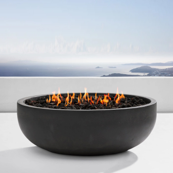 Carson Round Propane Fire Pit