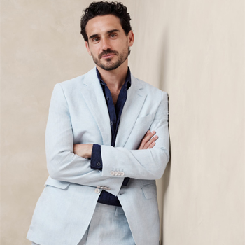 Corcoran European Linen Suit Jacket