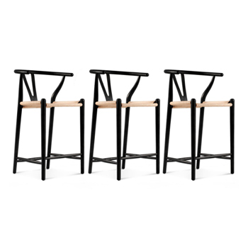 Counter Stool Black Stain