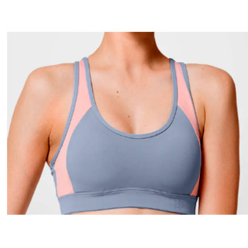 Criss Cross Padded Gym Bra