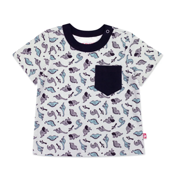 Dino Park Organic Cotton Pocket Tee