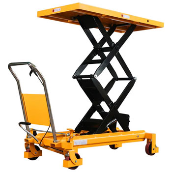 Double Scissors Lift Table