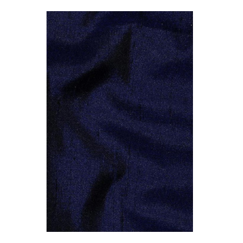 Eclipse Blue Silk Shantung