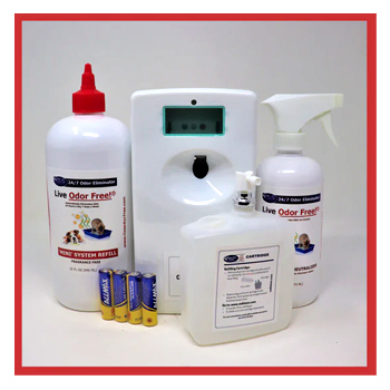 Odor Eliminator System Kit