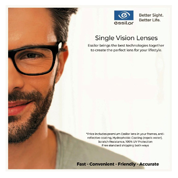 Essilor Single Vision Lenses