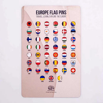 Europe Flag Pins