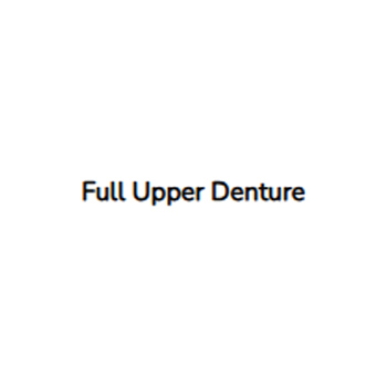 Full Upper Denture