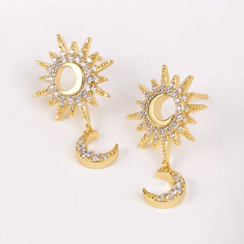 Gold Drop Earrings