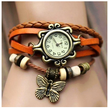 Handmade Butterfly Watch