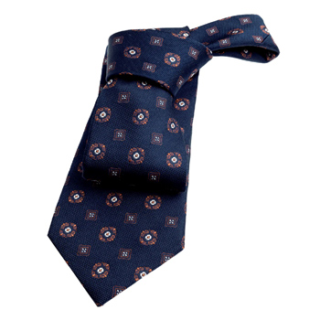 Hunter Foulard Silk Tie