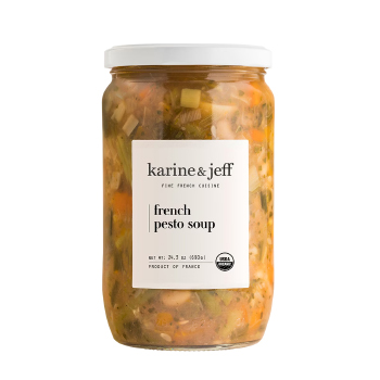 Karine & Jeff Organic Soup, French Pesto