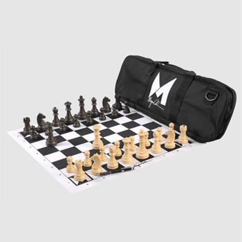 Magnus Carlsen Signature Series Chess Set, Bag And Board Combination