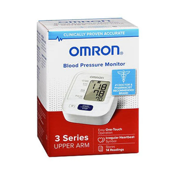 Omron, 3 Series Upper Arm Blood Pressure Monitor BP7100, 1 Each