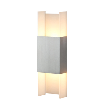 Open Box - Ansa Wall Sconce - Brushed Aluminum 2700K