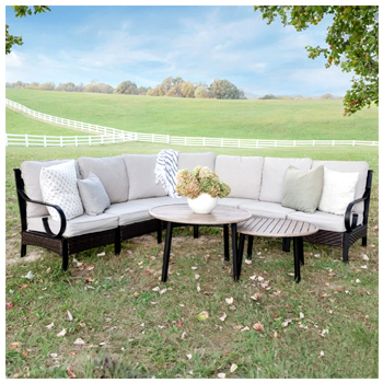 Outdoor Patio Conversation Sofa Sets