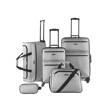 Protocol Bowden Softside 5-Pc. Luggage Set - GRIFFIN GRAY ONE SIZE