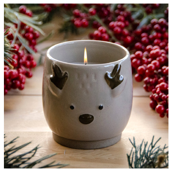 Reindeer Candle