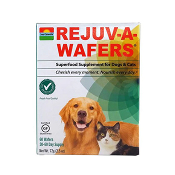 Sun Chlorella, Rejuv-A-Wafers for Dogs and Cats, 60 Count