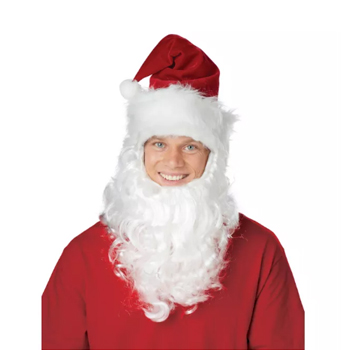 Santa Wig with Hat and Beard