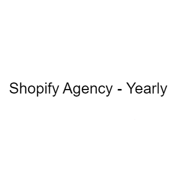 Shopify Agency - Yearly