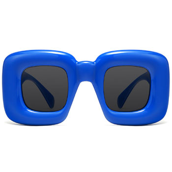 Square Blue Sunglasses