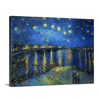 Starry Night Over The Rhone, 1888 Wall Art