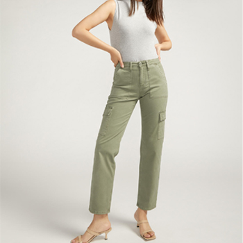 Suki Mid Rise Cargo Pants