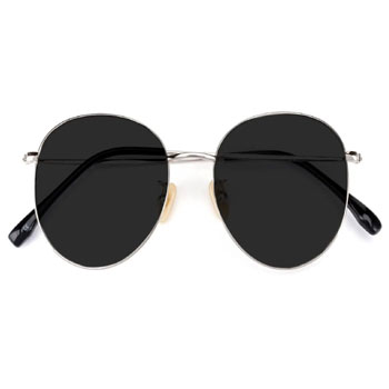 Variable Round & Silver Sunglasses